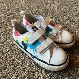 Paint splatter Converse